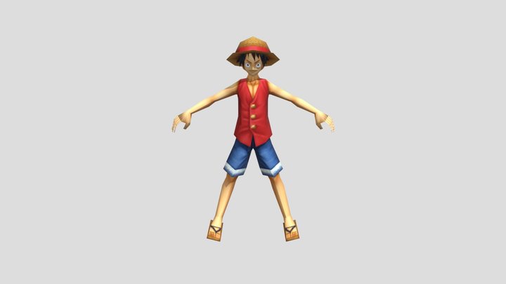 Luffy-one-piece 3D Model