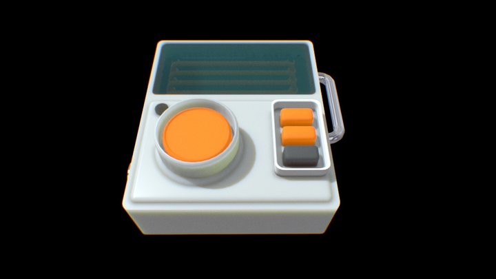 Retro-Futuristic Programmable Device 002 – Modello 3D gratuito STL