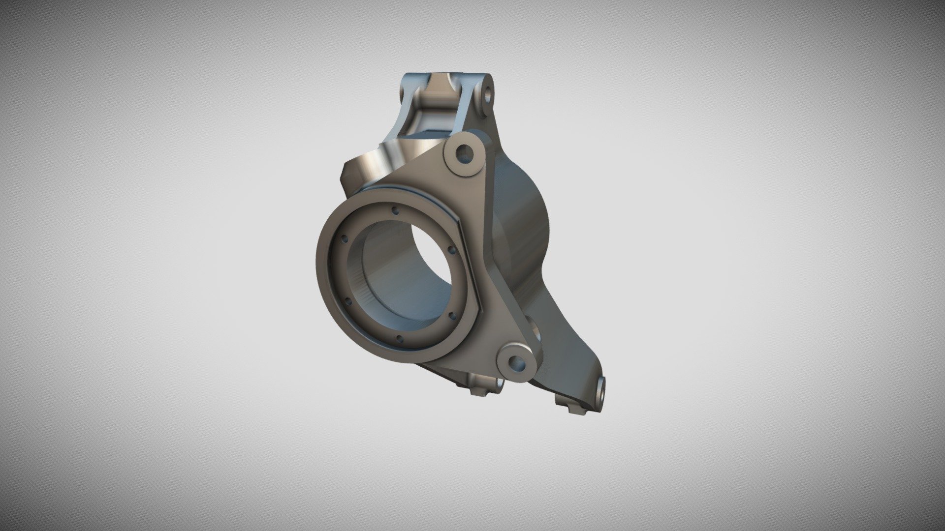 Rear Hub Carrier (CAD) - 3D model by Jon.Himself [c1a4cf1] - Sketchfab