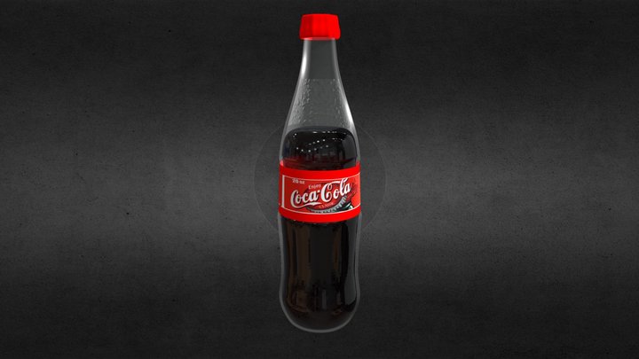Coca-Cola 3D Model