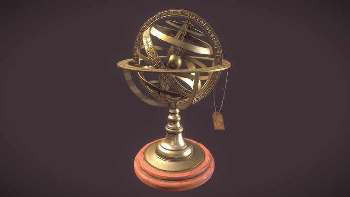 Astrolabe 3D Model