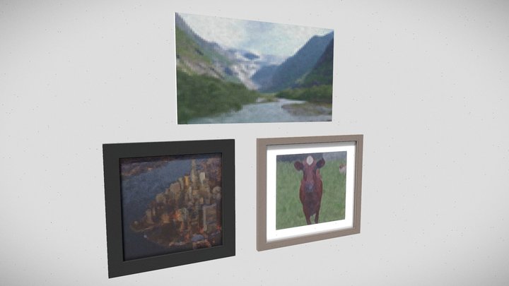 Wall Decoration Picture 3D Model