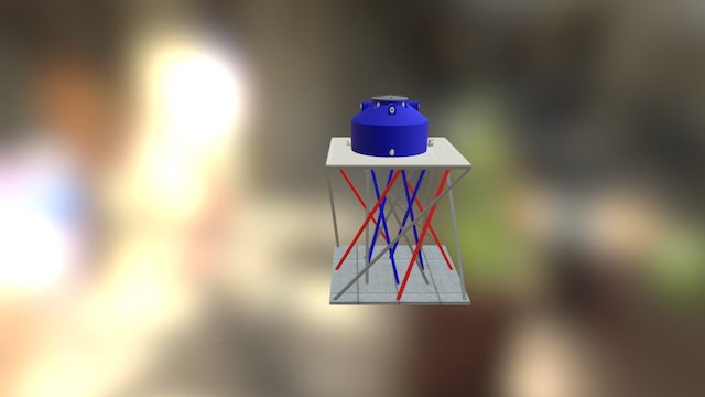caixa d'agua 3D Model
