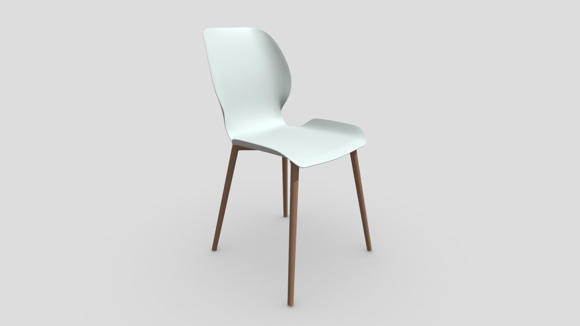 Mellow Chair 4type Dining Chair - Buy Royalty Free 3D model by interior ...