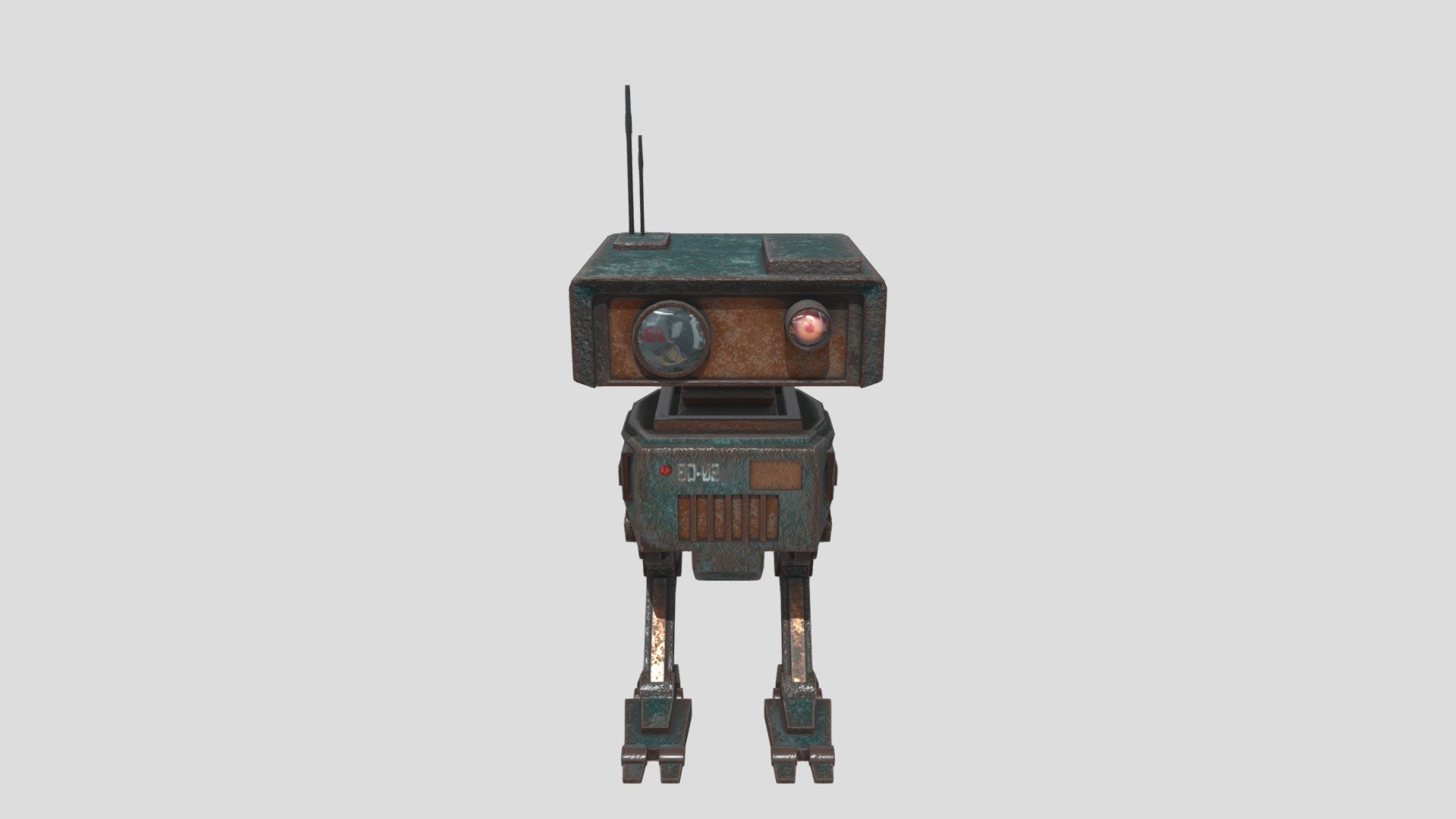 sci-fi robot BD unit