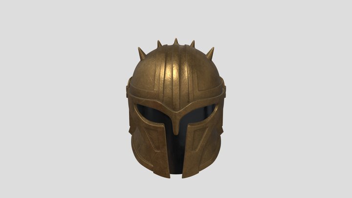 Helmet-- The Armorer-The Mandalorian-star wars 3D Model