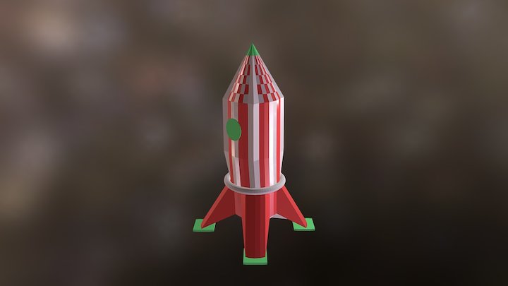 Rocket2-blender-render 3D Model