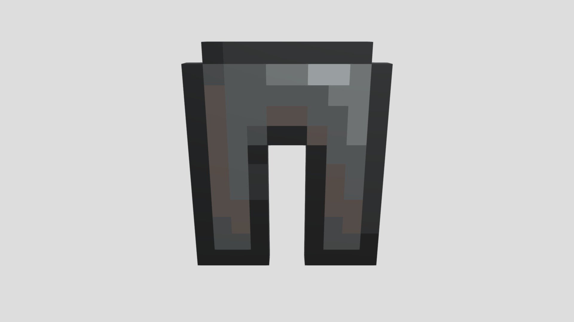 Netherite Pants - Download Free 3D model by Rattorete [c1a917a] - Sketchfab