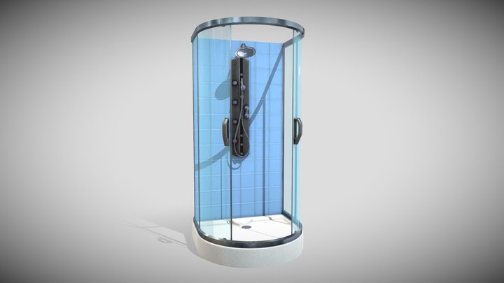 Shower - Mezza_Tonda – Kostenloses 3D-Modell STL