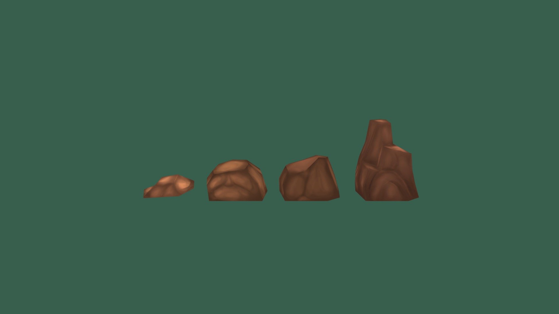 Low Poly Rocks