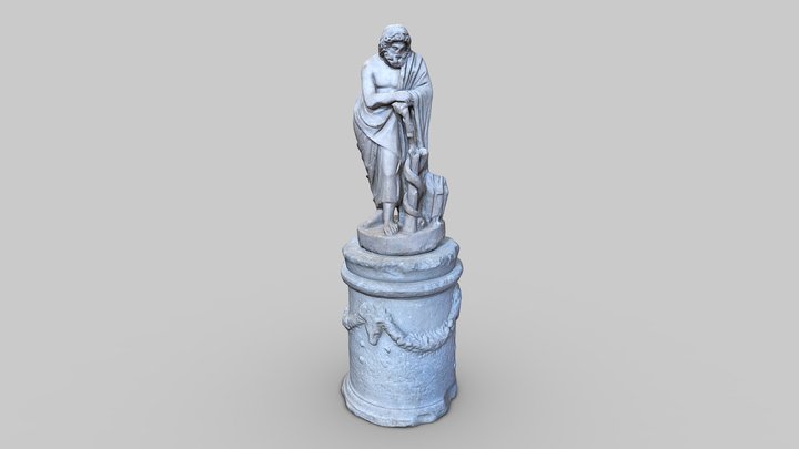 Roman Asclepius Statue – Modello 3D gratuito STL