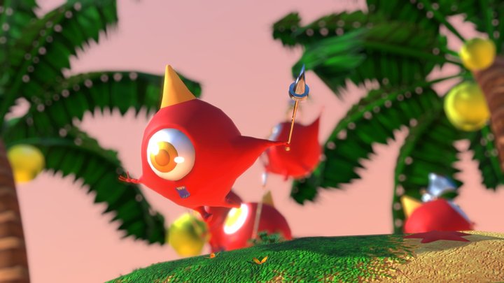 Conquered the island 3D Model
