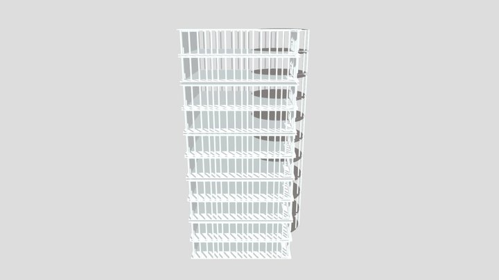Building Frame 1 3D Model