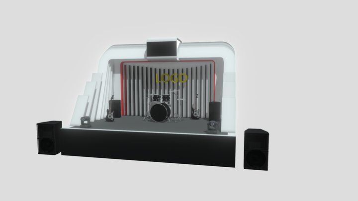 MAIN STAGE OUTDOOR 3D Model