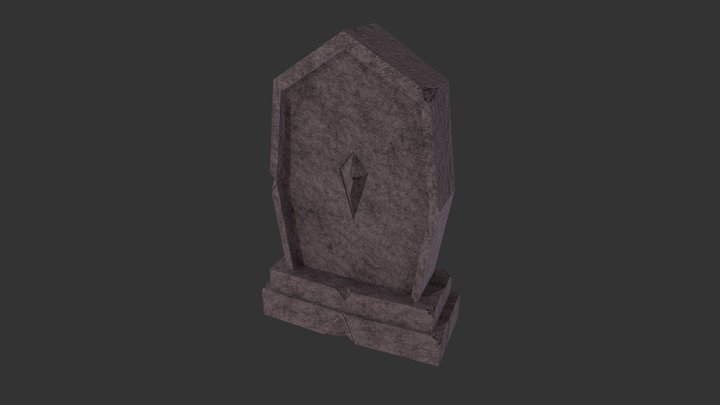 Tombstone 3D Model