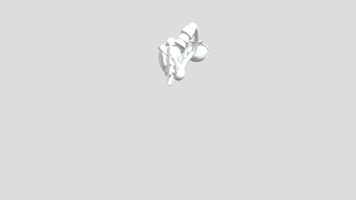 Slingshot Skull 3D Model