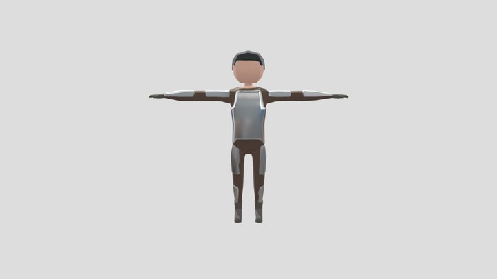 projeto jogo texturizado 3D Model