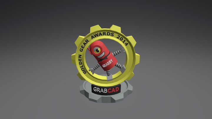Golden Gear Award 2014 3D Model
