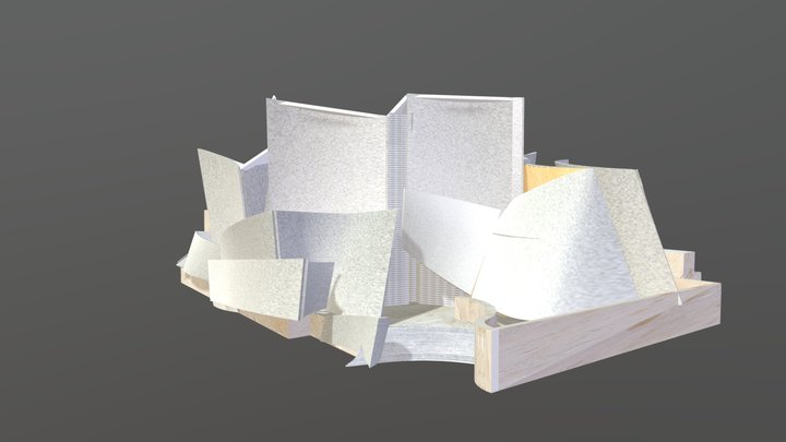 Diseny Concert Hall Model/Constructive Details 3D Model