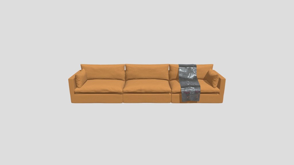 Unwind 3 Piece Slipcovered Sectional