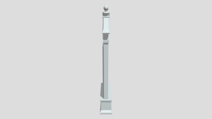 Ornate Window 3D Model