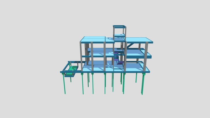 EST-BLUE372-PISCINA 3D Model