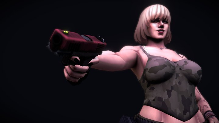 Alexia 3D Model