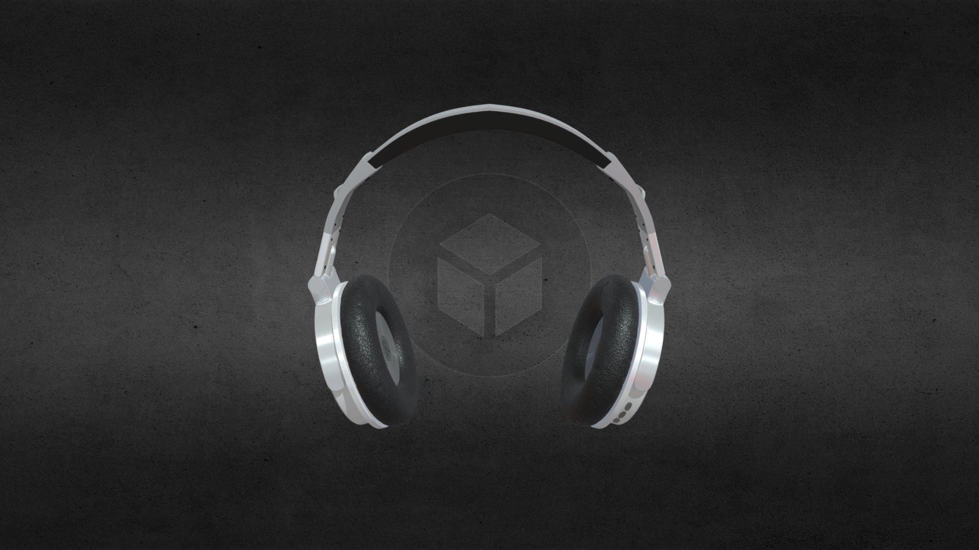 Grey Headphone 3D model — Sketchfab embed 3D viewer