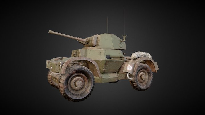 Daimler Mk1 (RD) 3D Model