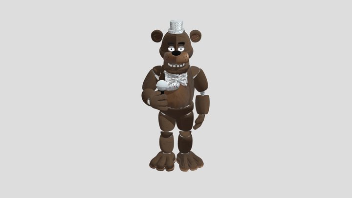 OLDVER_ Freddy Fazbar_MOVIE 3D Model