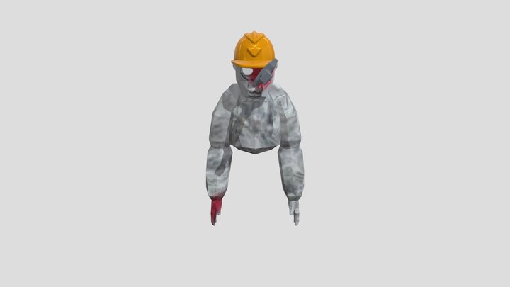 ORIGINAL SHELLY MODEL (SHOULD BE RIGGED) 3D Model