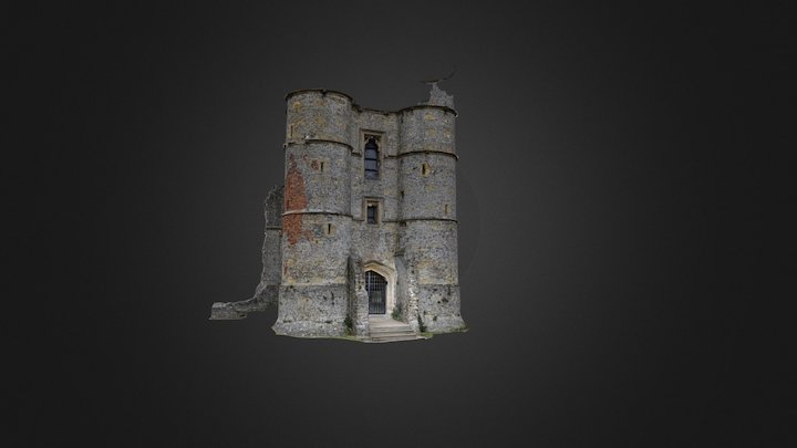 Donnington Castle 3D Model