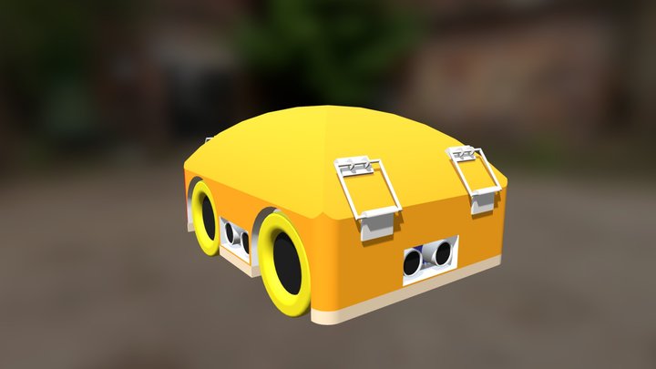 R2R Krabby Patty Model X (Assembled) 3D Model