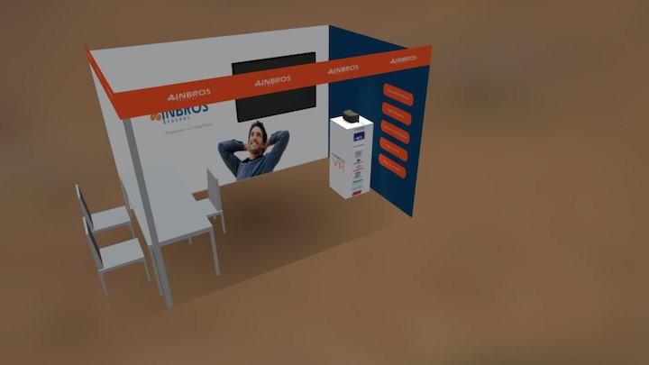 Stand Inbros Expo2017 3D Model