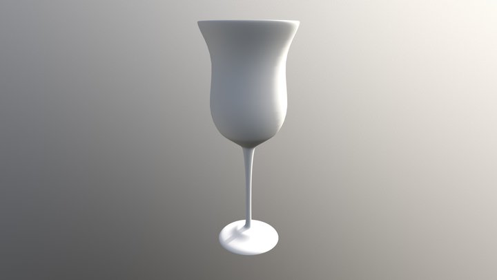 Wine Glass 3D Model