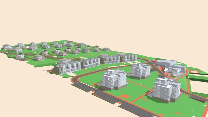 Энх Өглөө хотхон 3D Model