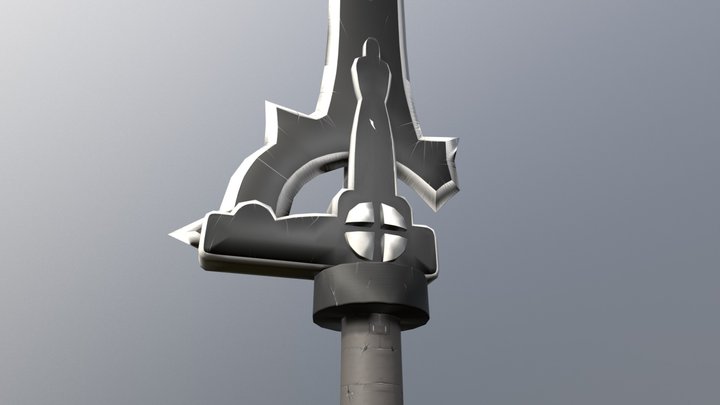 Elucidator Sword 3D Model