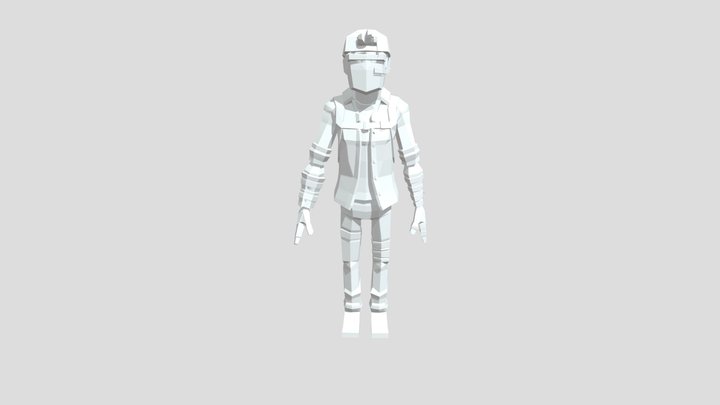 Skater Boy fbx 3D Model