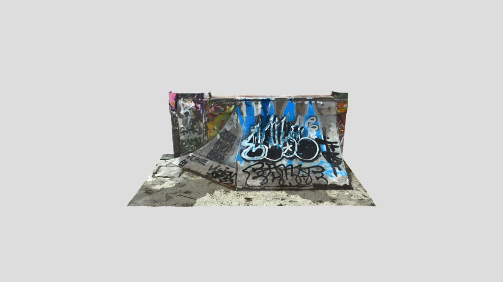 Skate Ramp Photoscanned