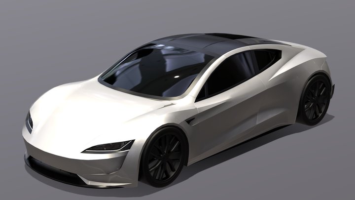 2023 Tesla Roadster 3D Model