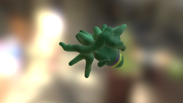 lil cactus babe 3D Model