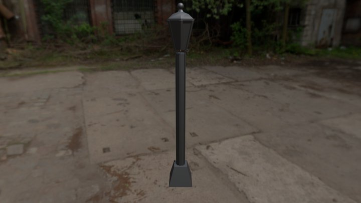 Lamppost 3D Model