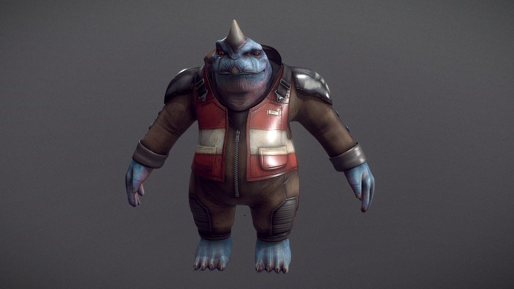 Space Trucker - 3D model by KiliangonzalezFX [c1badd1] - Sketchfab