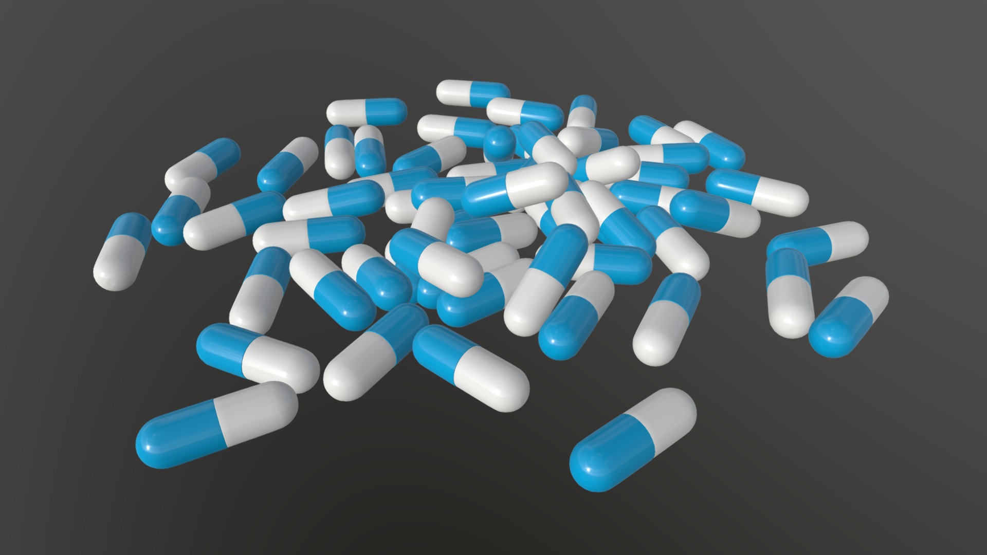 3D model pills 04 - This is a 3D model of the pills 04. The 3D model is about a close-up of pills.