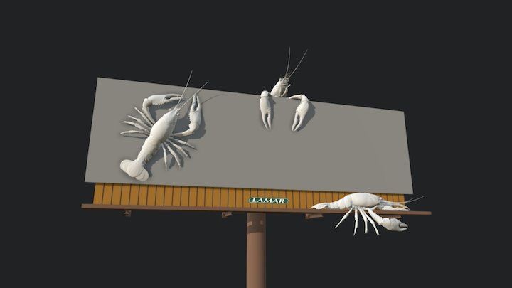 Crawfish 3D Model