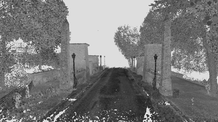 Propilei egizi - Roma 3D Model
