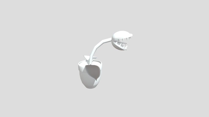 CT4012-2024 Flytrap 3D Model