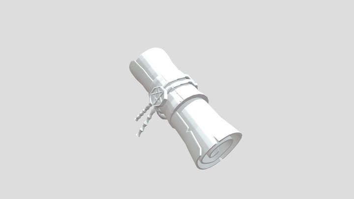 scroll 3D Model