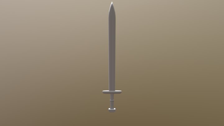 Shawn_Felski_DIG4780_Assignment5_Sword 3D Model