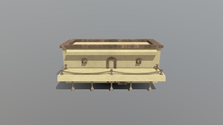 Mainroadbuilding 3D Model